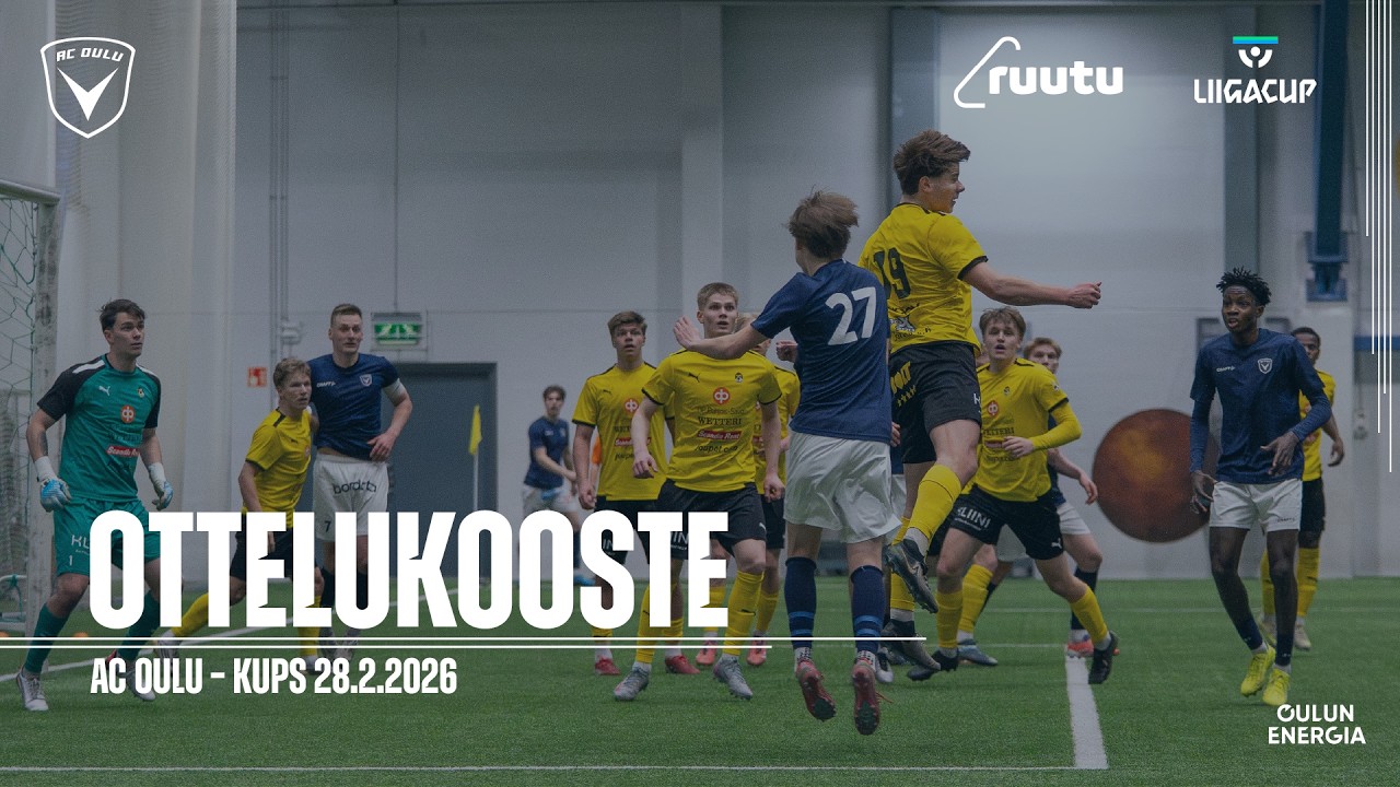 Ottelukooste: AC Oulu - KuPS 28.2.2026 (Liigacup)