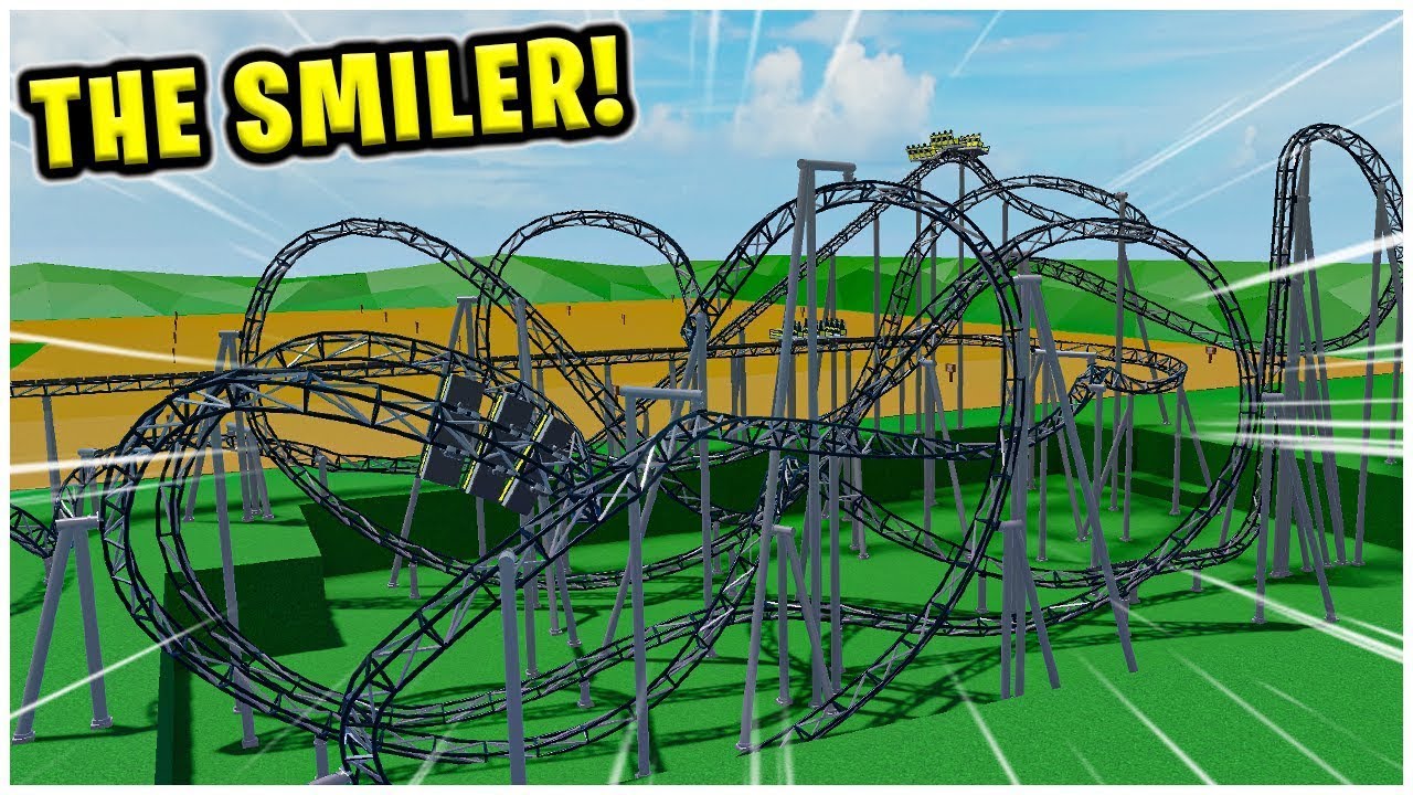 Can I Build *THE SMILER* In 1 Hour? - Theme Park Tycoon 2