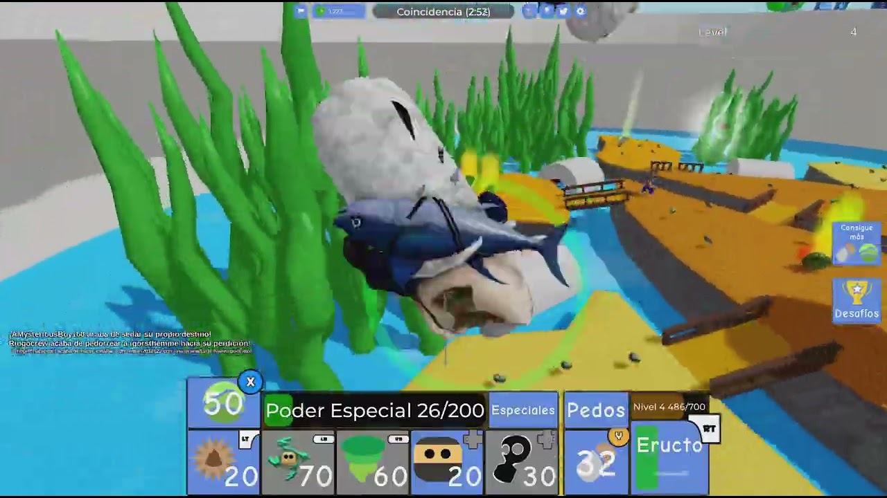 JUGANDO A FART ATACK