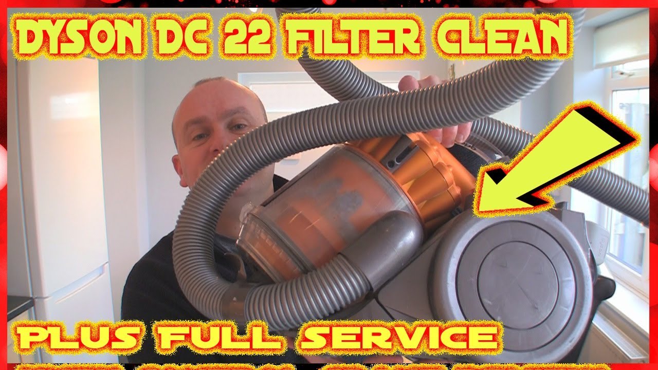 Пылесос Dyson DC 22: как чистить фильтры и обслуживать