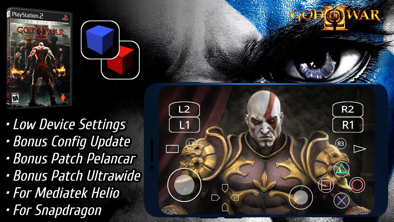 God of War 2 AetherSX2 Helio G96 Config & Patch