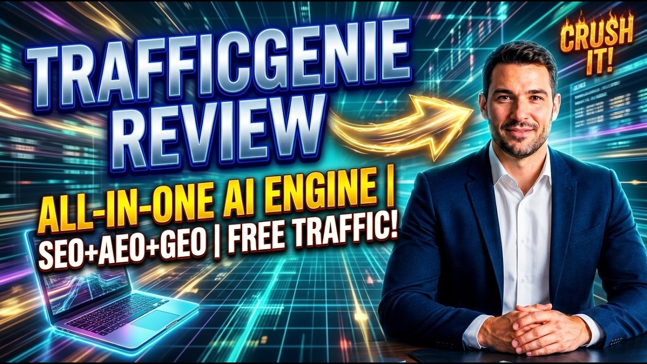 TrafficGenie Review | AI SEO, AEO & GEO Traffic Software + Demo + OTOs + Bonuses 🤖