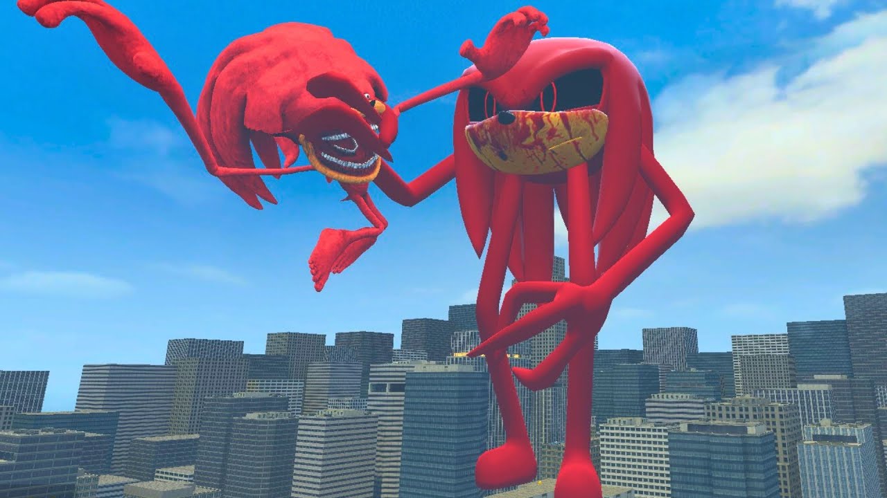 NEW KNUCKLES.EXE INNYUME SMILEY'S VS ALL SHIN SONIC TAPES in Garry's Mod!