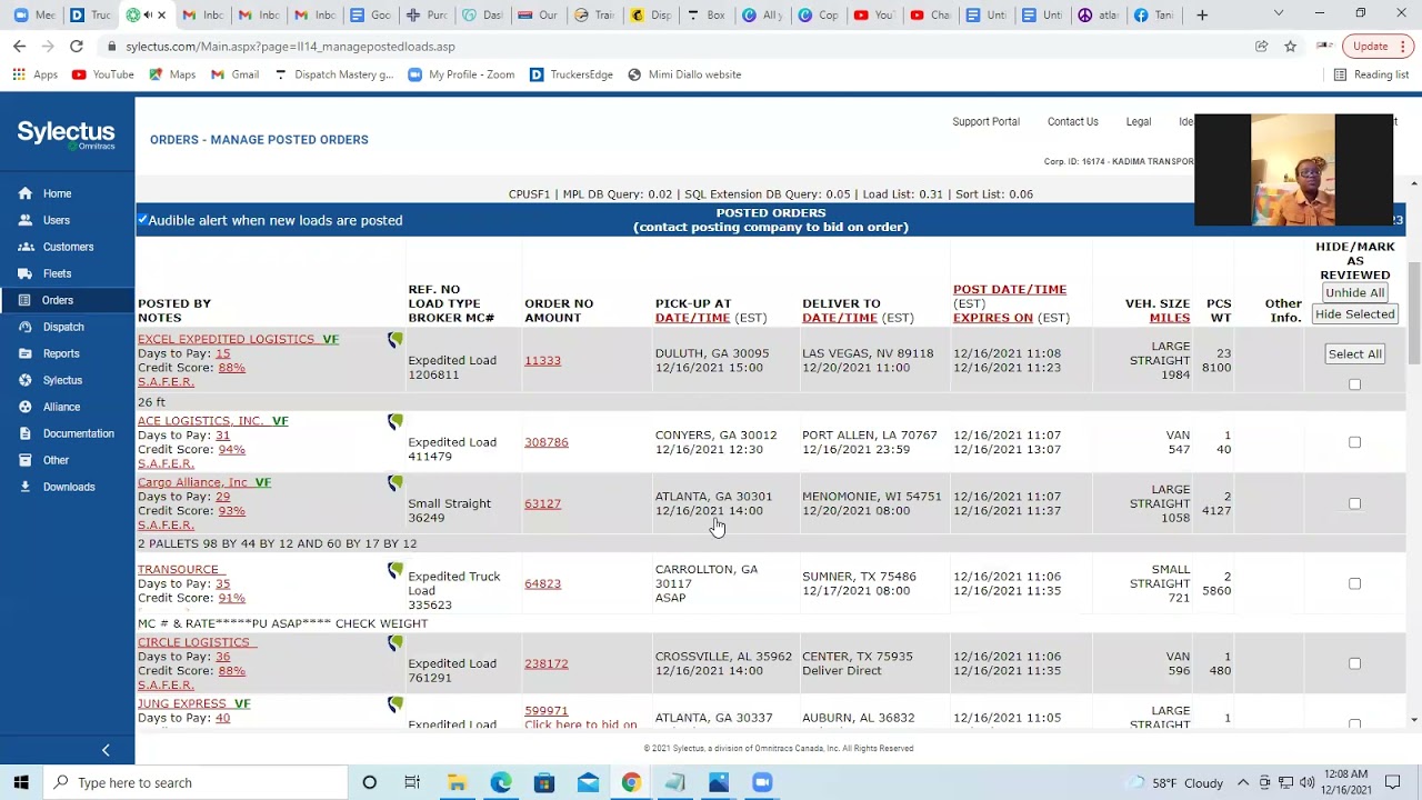 Selectys Tutorial - BOX TRUCK BUSINESS- DISPATCH MY TRUCK - TRUCKING& AMAZON RELAY