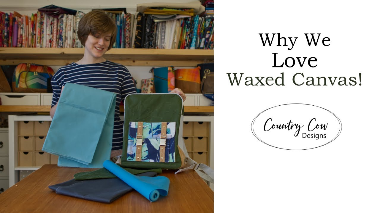 Tips for Working with Waxed Canvas