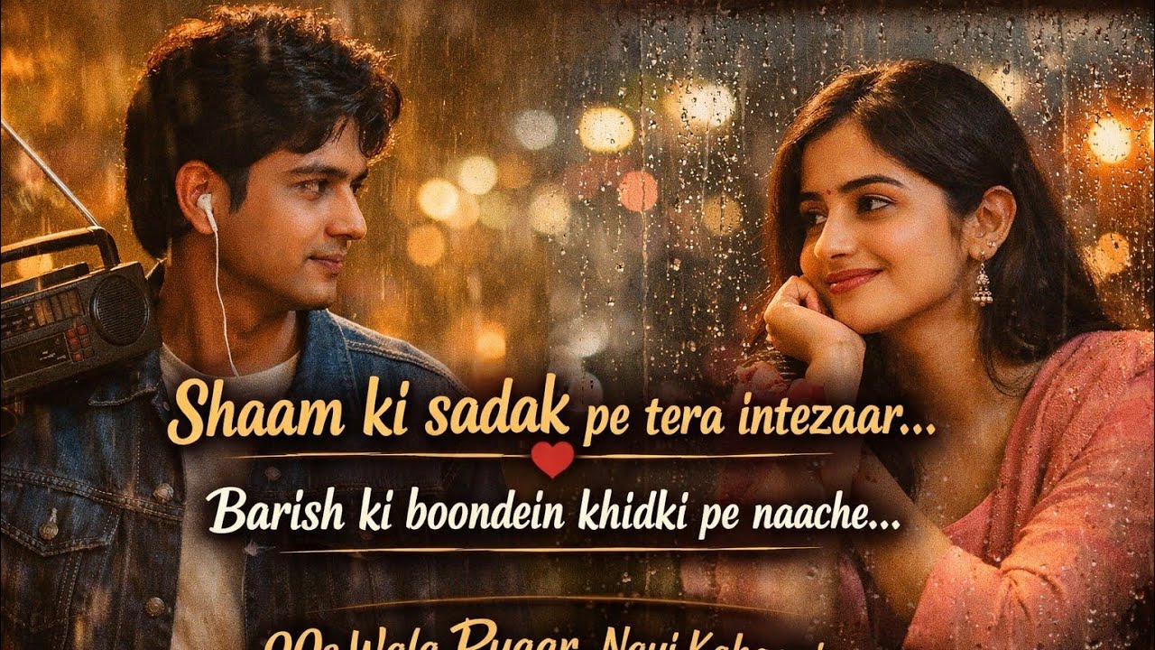 “Shaam ki sadak pe tera intezaar” → Street Romance • Evening Glow❤️💔💔 | 2026