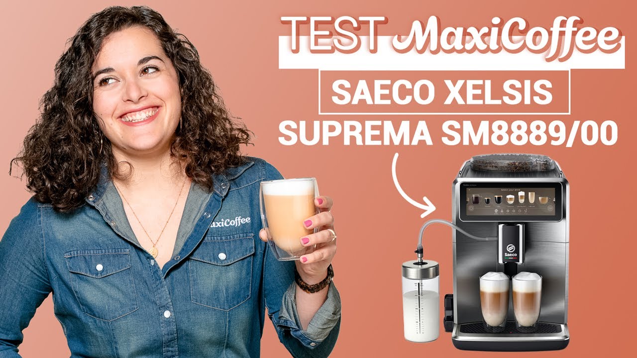 Nous avons testé la machine à café SAECO XELSIS SUPREMA SM8889/00 | Le Test MaxiCoffee