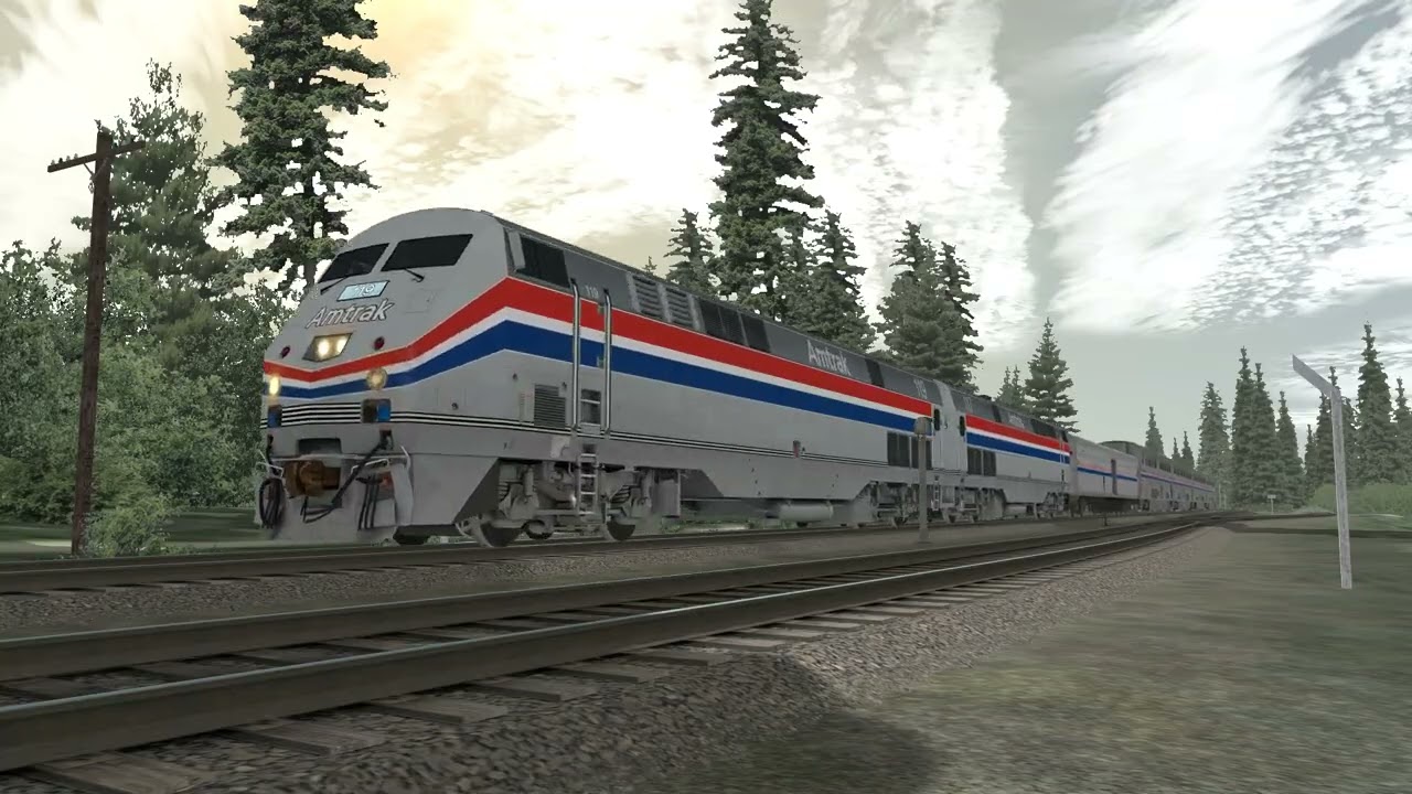 Open Rails: Amtrak Coast Starlight 1997