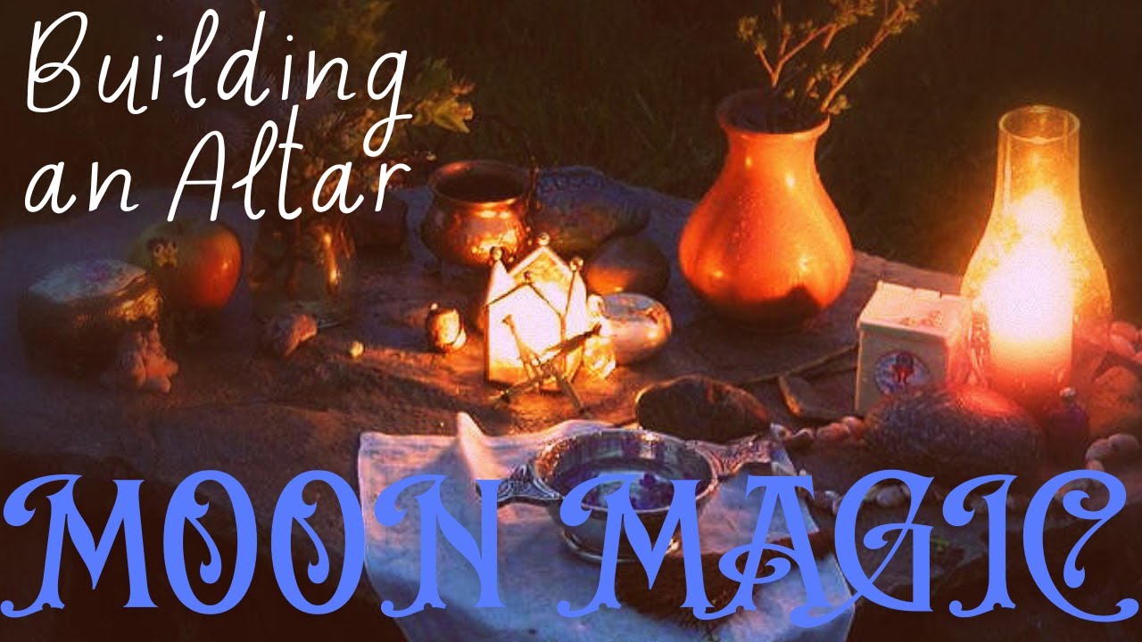 MOON MAGIC & ALTAR SET UP