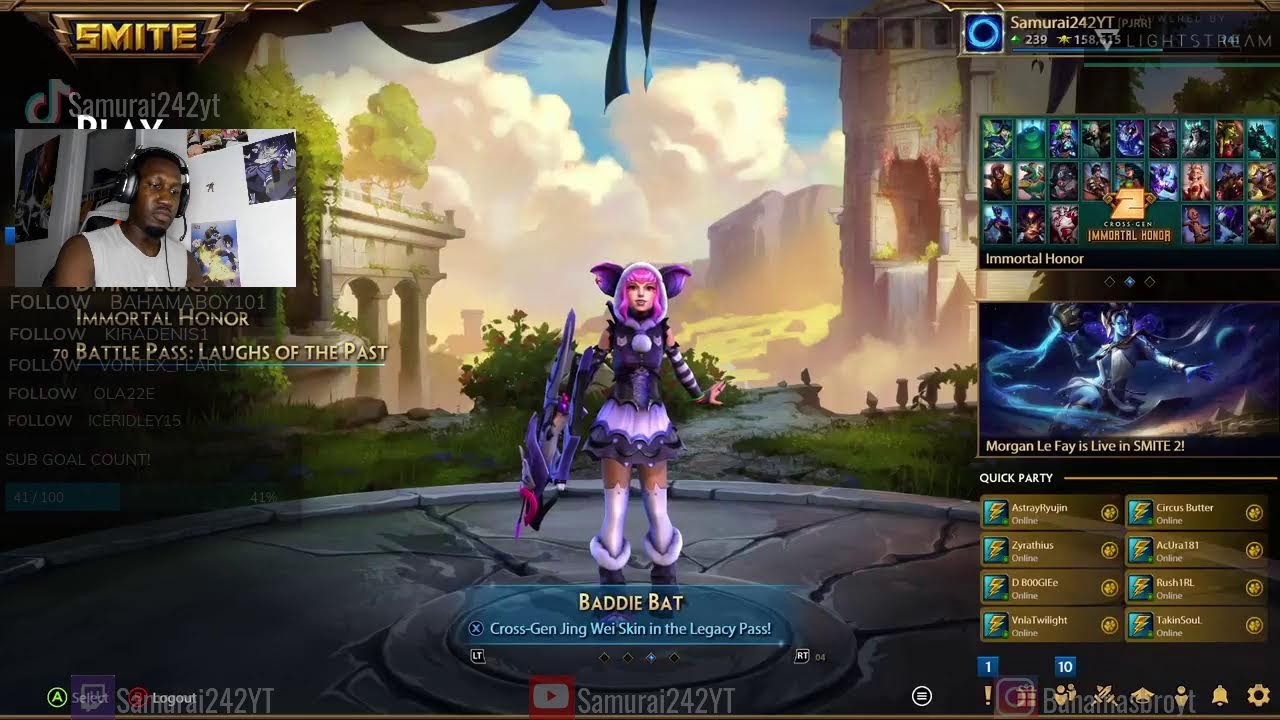 SMITE Arena First Time Playing Hachiman How'd I Do? (Super Sweaty Tonight)