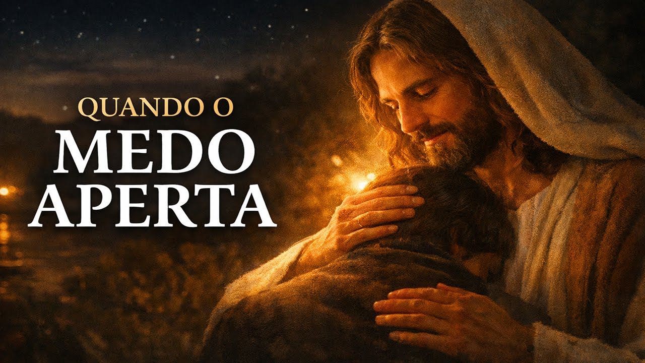 Oração Para Quando o Medo Aperta o Coração (Jesus Está Com Você Agora)