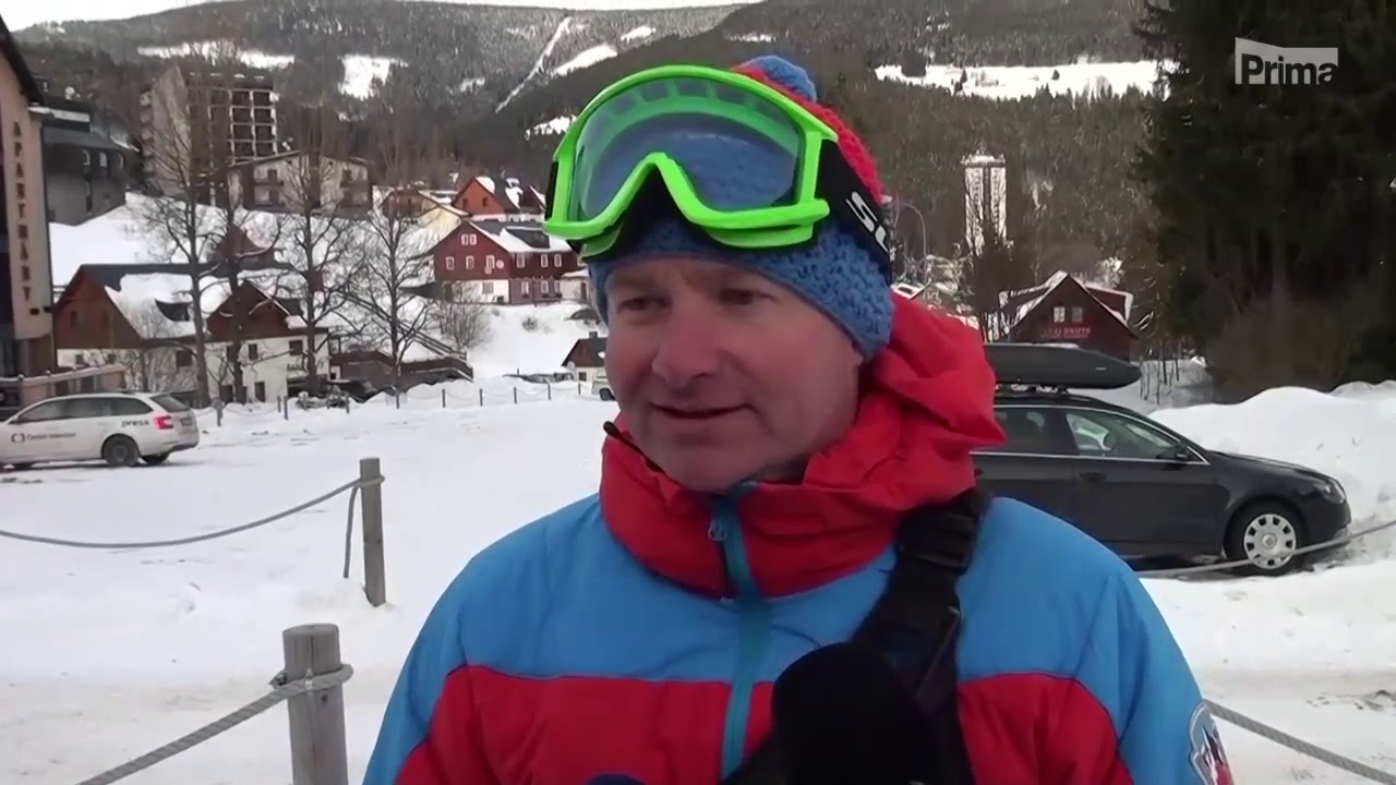 Lavina v Krkonoších