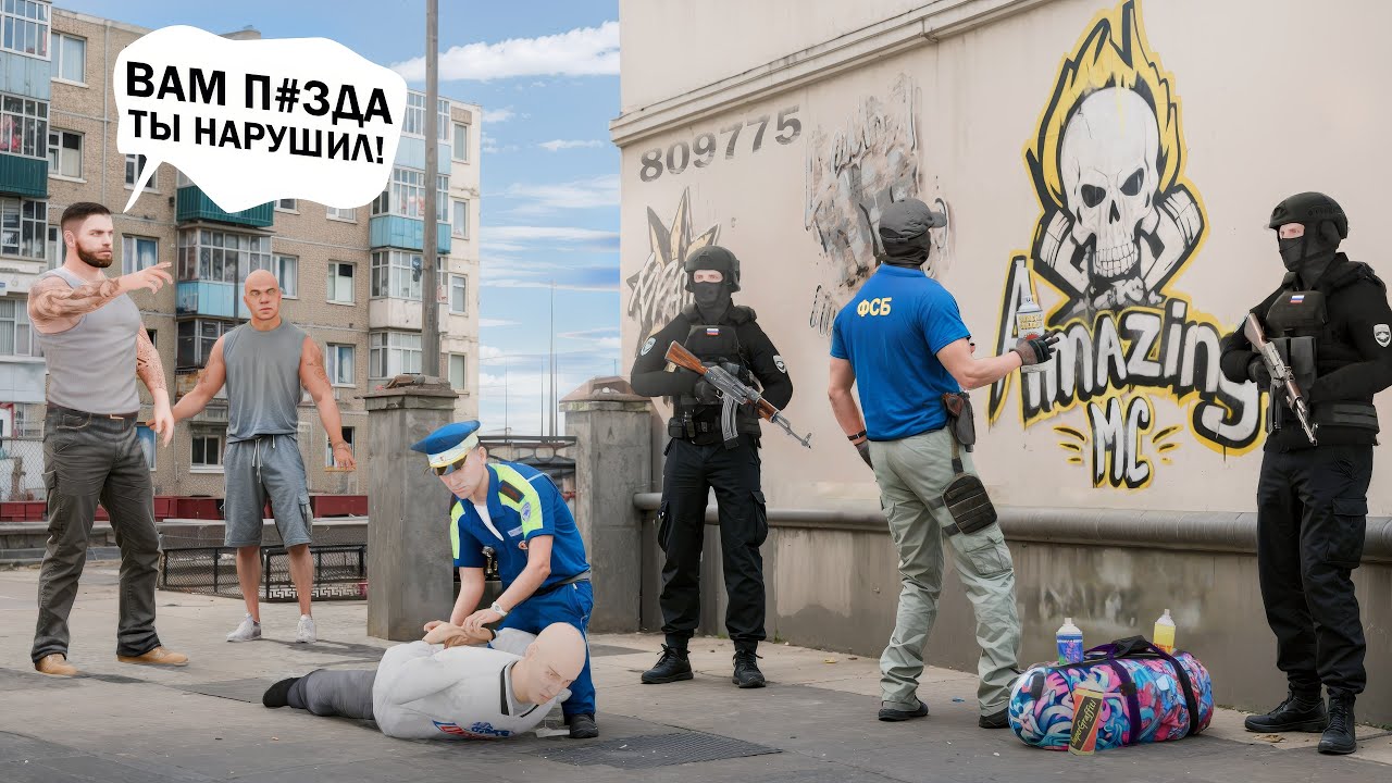 ПОЧЕМУ Я КРАШУ ГРАФФИТКИ НА АМАЗИНГ РП В GTA CRMP