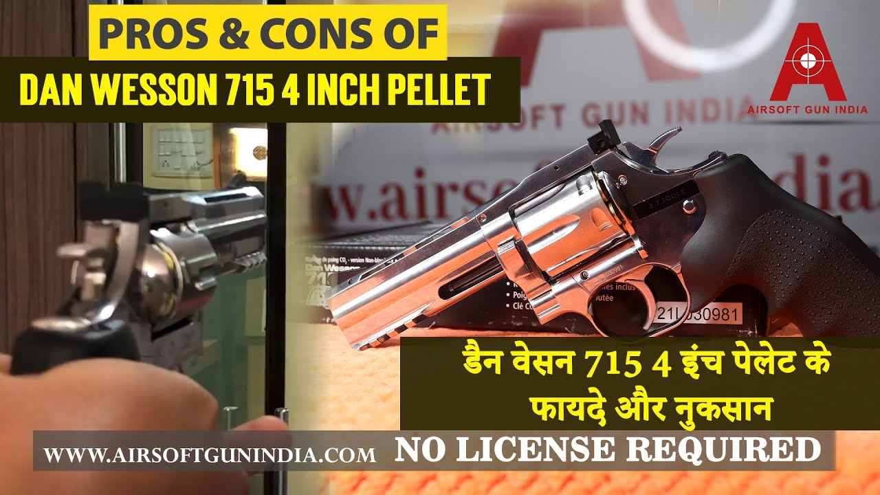Dan Wesson 715 4 Inch Pellet Air Revolver pros and cons Honest review