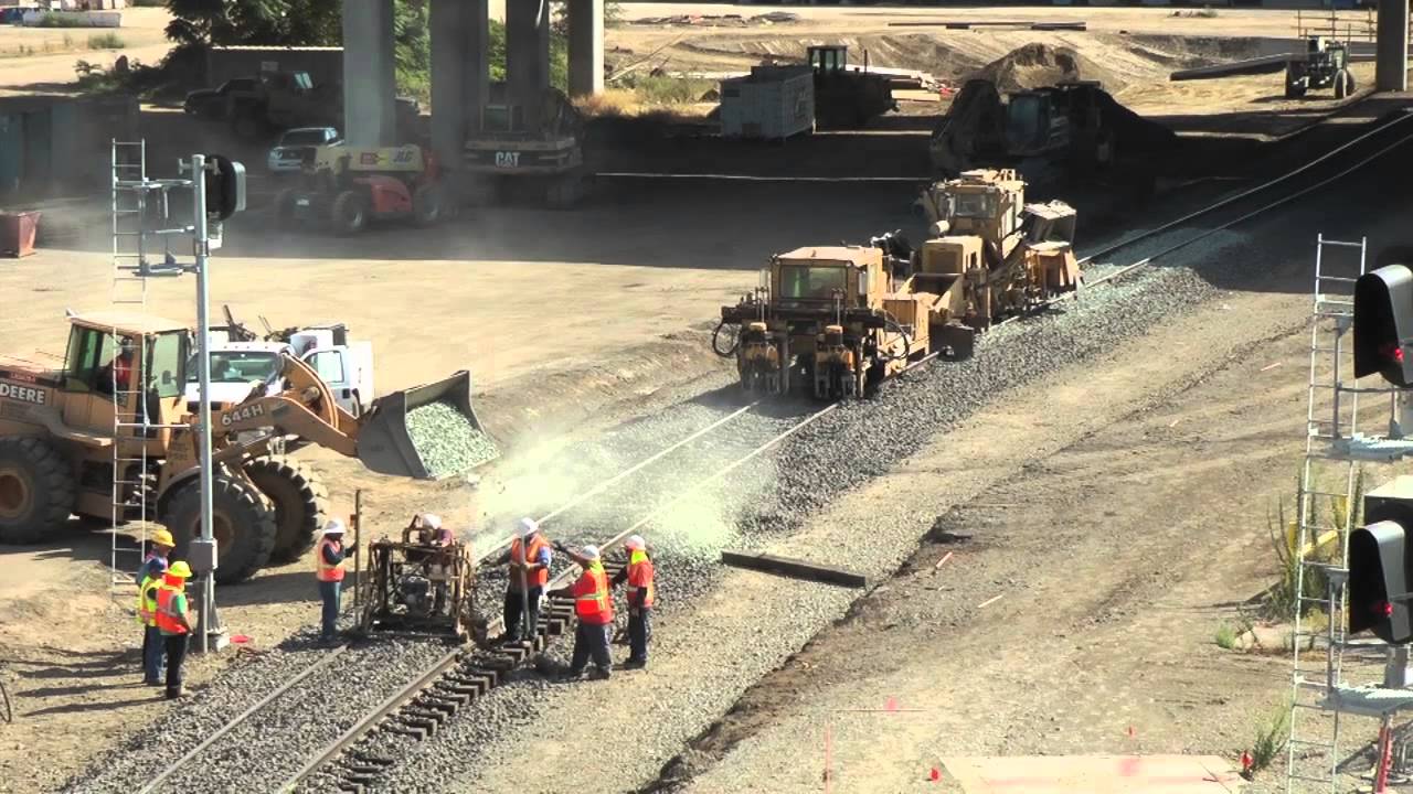 California State Railroad Museum New Lead Track 2012