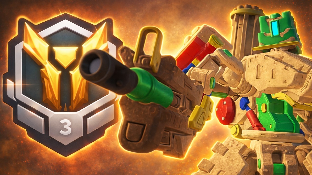 A Bastion Main Does Placements in 6's (Overwatch 2)
