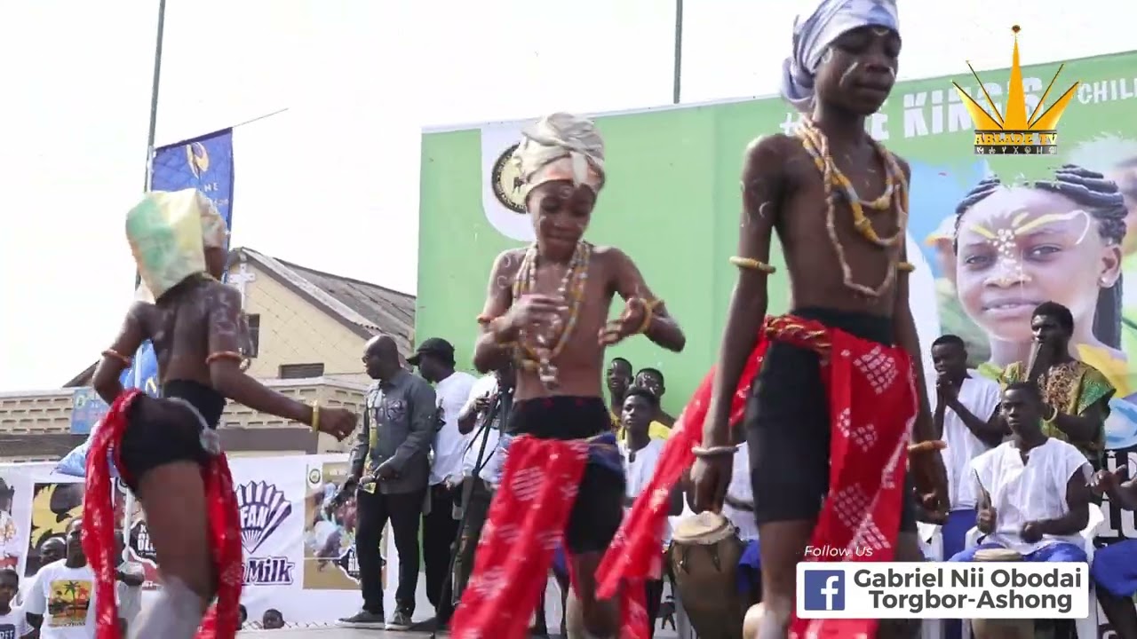 GA CHILDREN CULTURAL DANCES: KPANLOGO, GOME, OTOFO, ADOWA