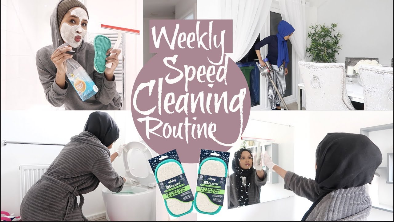 A WEEK OF MRS HINCH CLEANING ROUTINE- Chatty Cleaning Routine| Zeinah Nur
