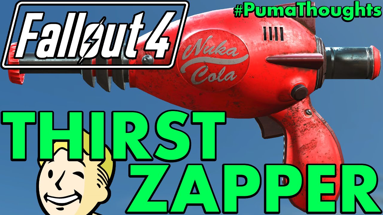 FALLOUT 4: Nuka World DLC — анализ, обзор и местоположение оружия Thirst Zapper #МыслиПумы