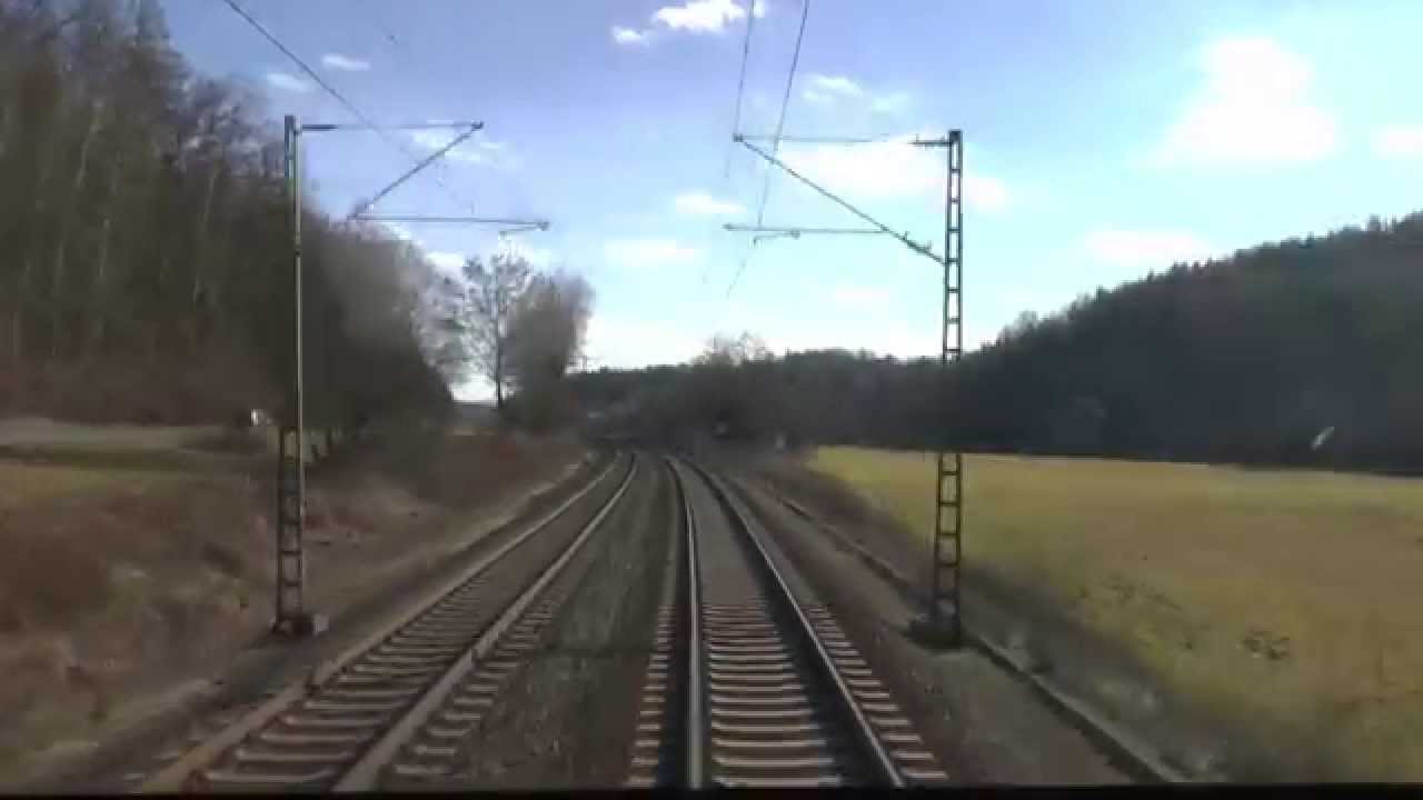 Führerstandsmitfahrt Northeim-Treuchtlingen Teil 2: Kassel-Fulda