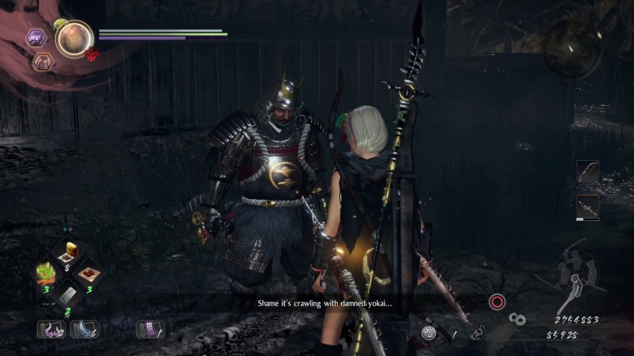 Nioh 2 - How to speak with Shibata Katsuie in the Interim - Restless Spirits unlock requirement