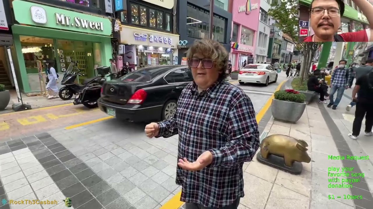 hangout with Andy Milonakis Busan Korea