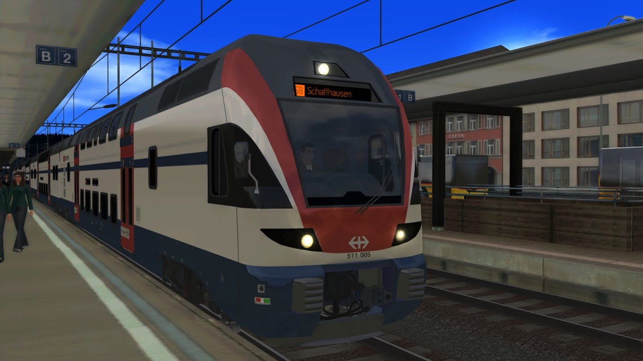 Let´s Play mit dem Train Simulator und dem SBB RABe 511