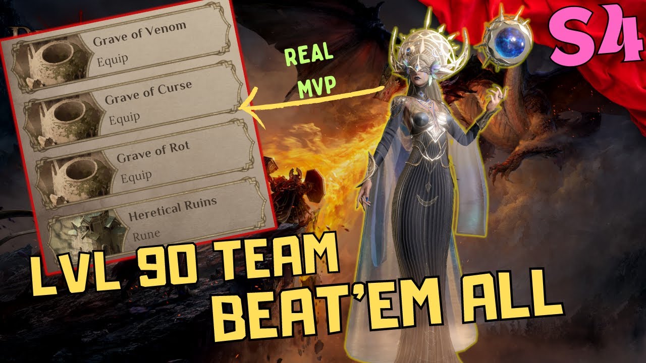 Beat All Stage 9 Dungeons with Level 90 Team...Mithrasea is TOO OP... | Dragonheir