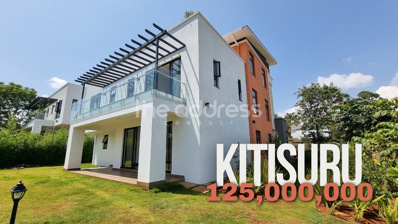 Luxurious 125M Villa in Kitisuru: Modern Design and Secure Gated Community