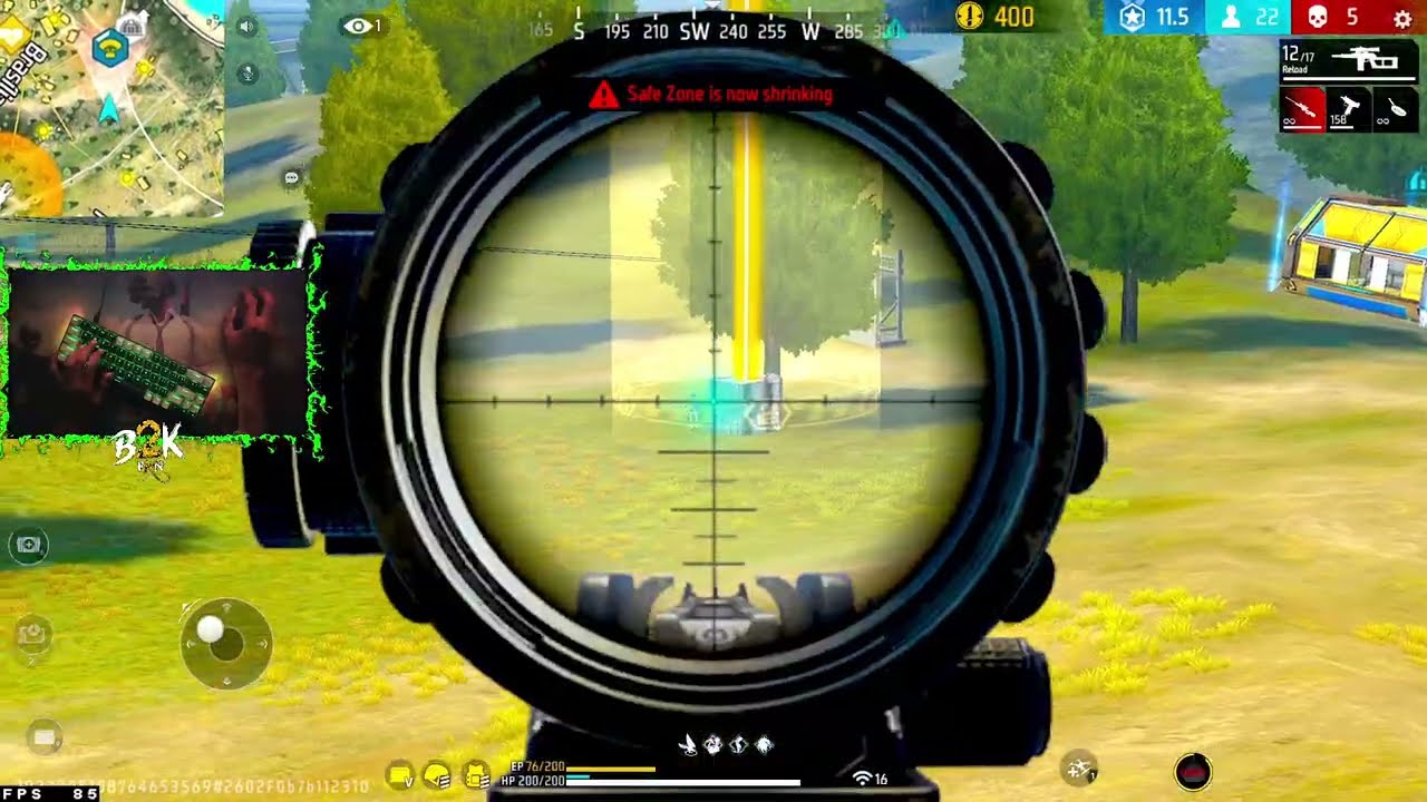 [B2K] FREE FIRE: 21 KILLS SOLO VS SQUAD PURGATORY MAP INSANE!