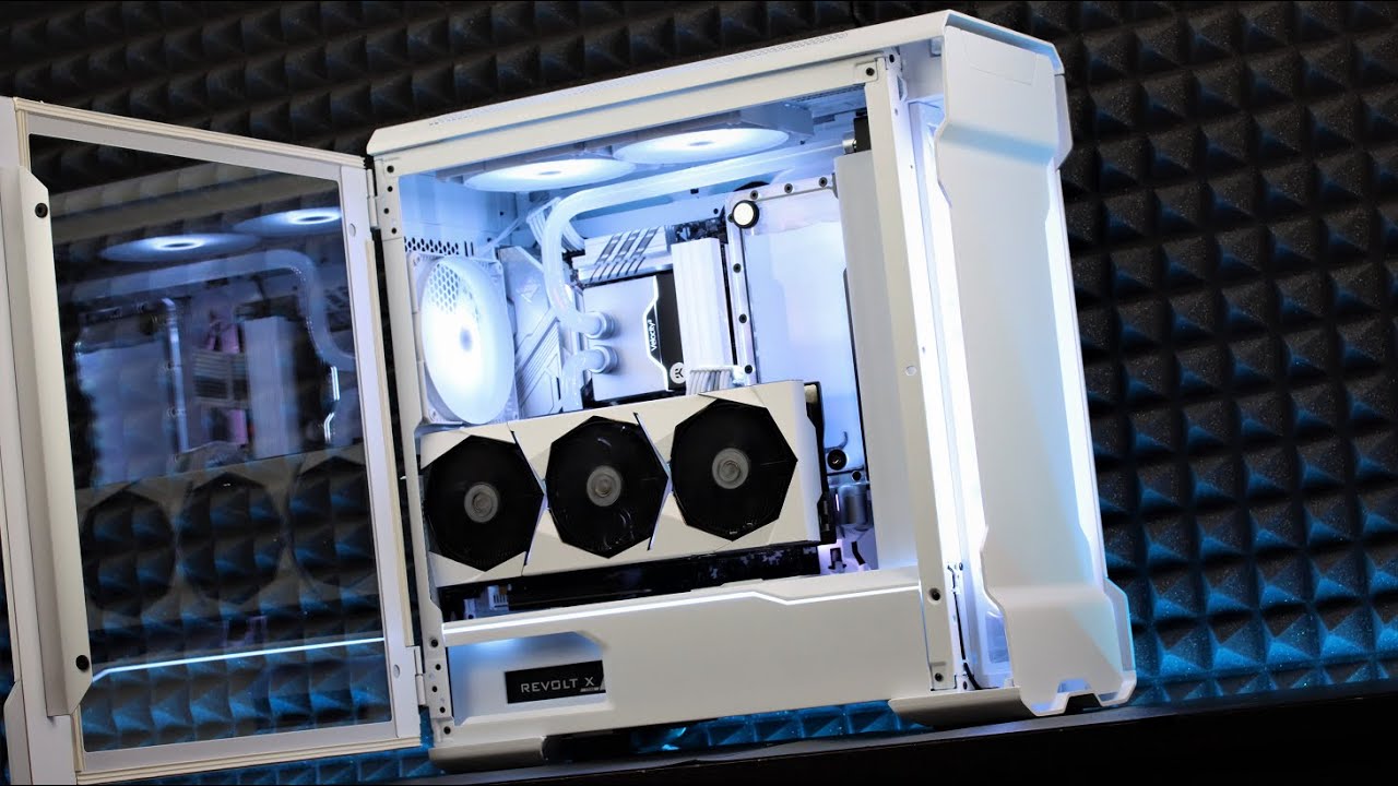 Timelapse Build - PHANTEKS EVOLV X MATTE WHITE