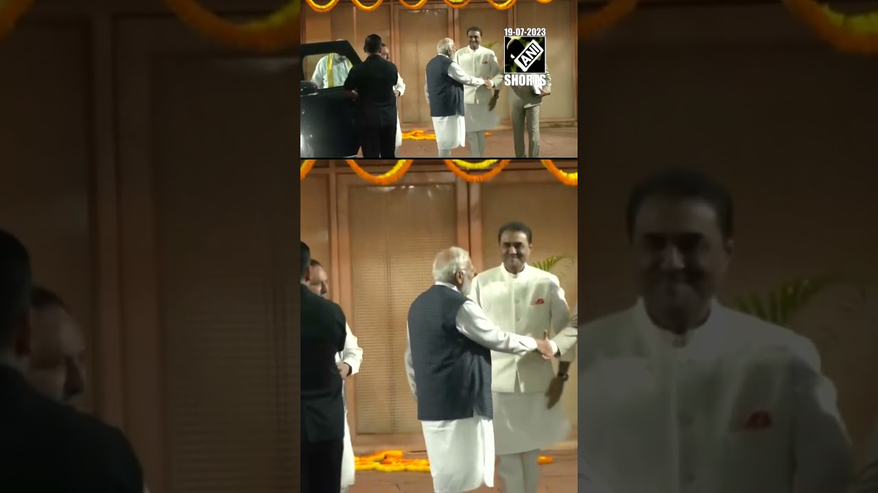 NDA Meeting: PM Modi departs 'The Ashok Hotel' after attending NDA leaders' meeting
