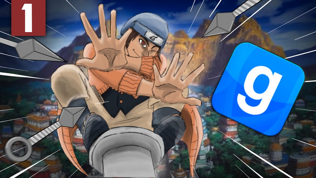 LE PIRE DES NINJAS 😂 - GARRY'S MOD NARUTO RP #1