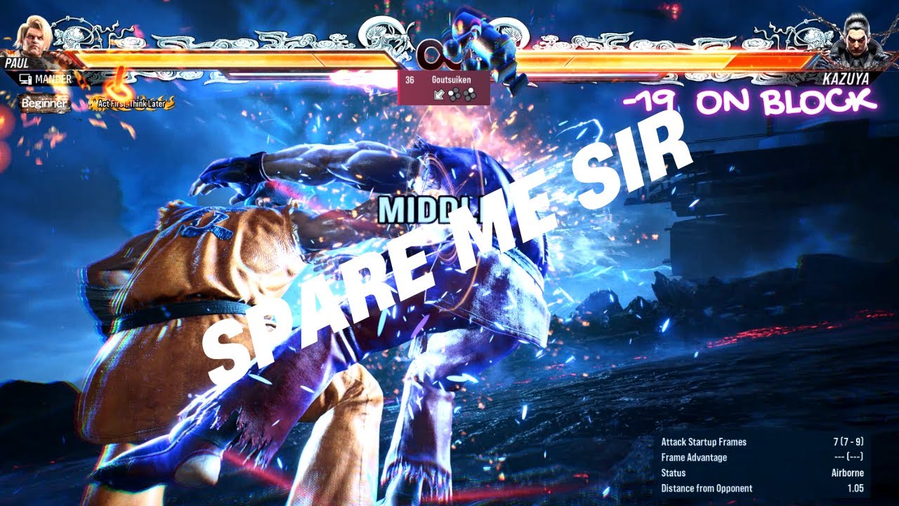 Tekken 8 How to punish KAZUYA with Paul!!