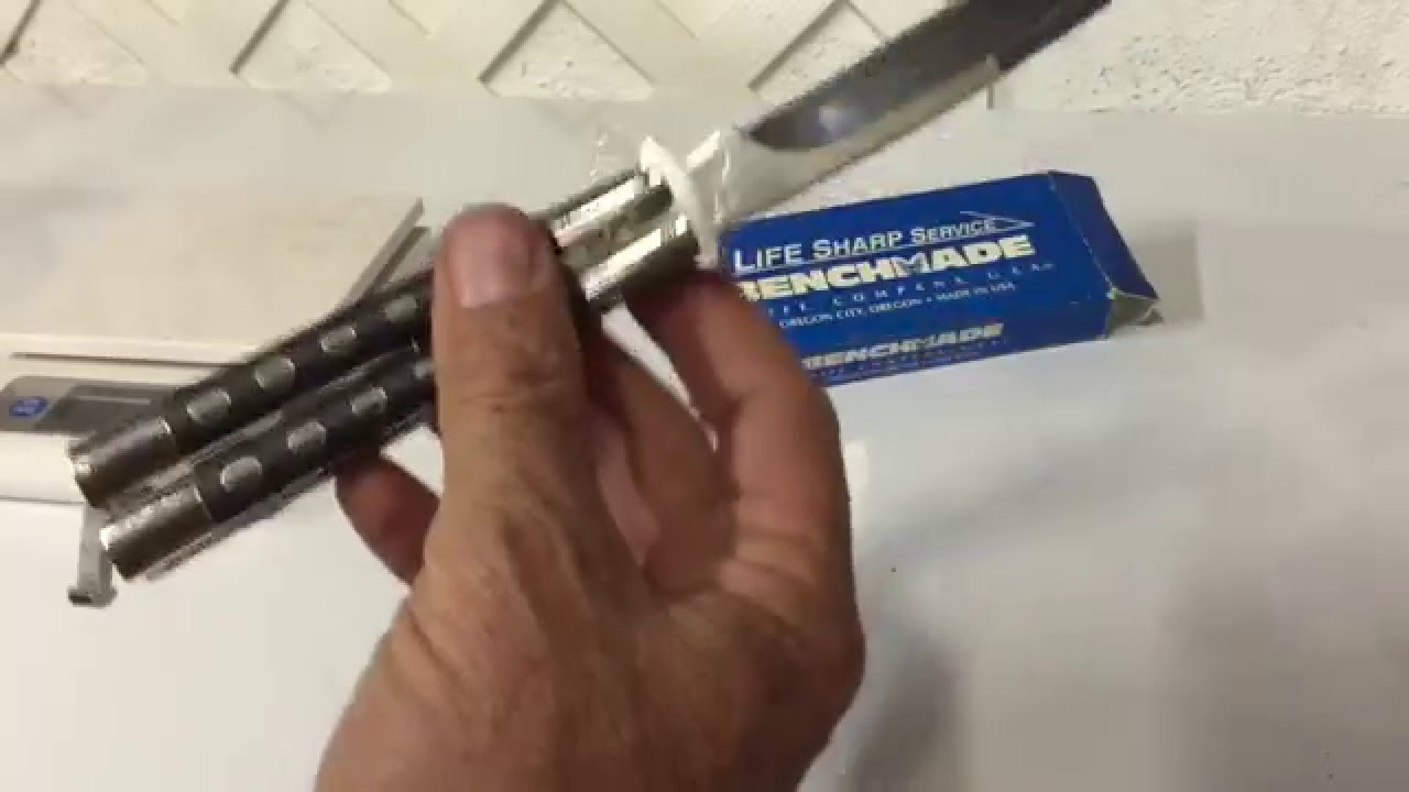 Benchmade Model 259 Butterfly Knife. A quick review, and sneak peak of the Benchmade 30S