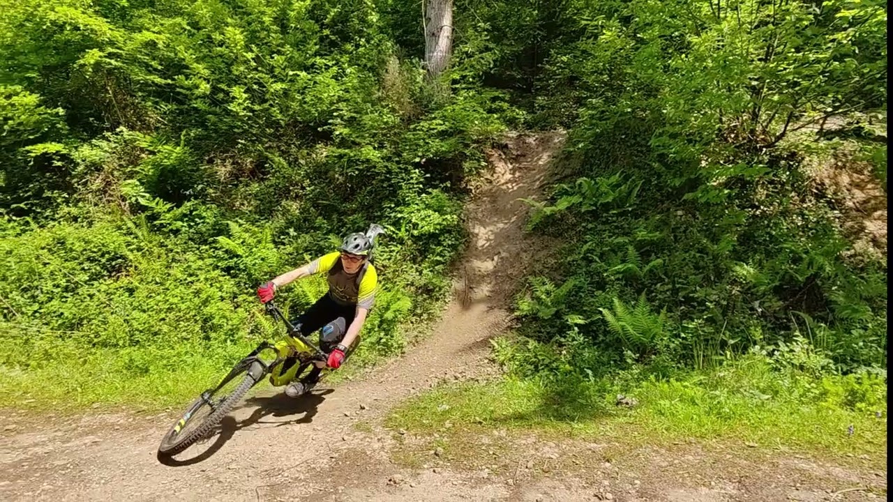 MTB Crash at Canonteign Forest