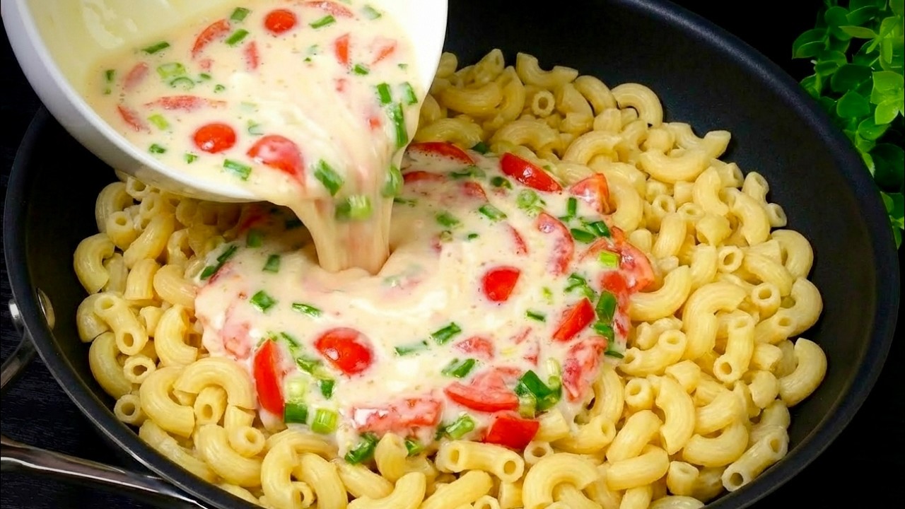 Mix Eggs with Pasta! Grandma’s Secret Recipe