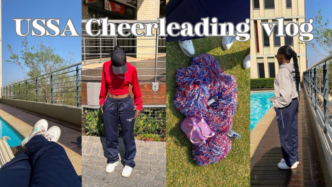 Uni Diaries: USSA cheerleading vlog at UP, UFS student, South African Youtuber