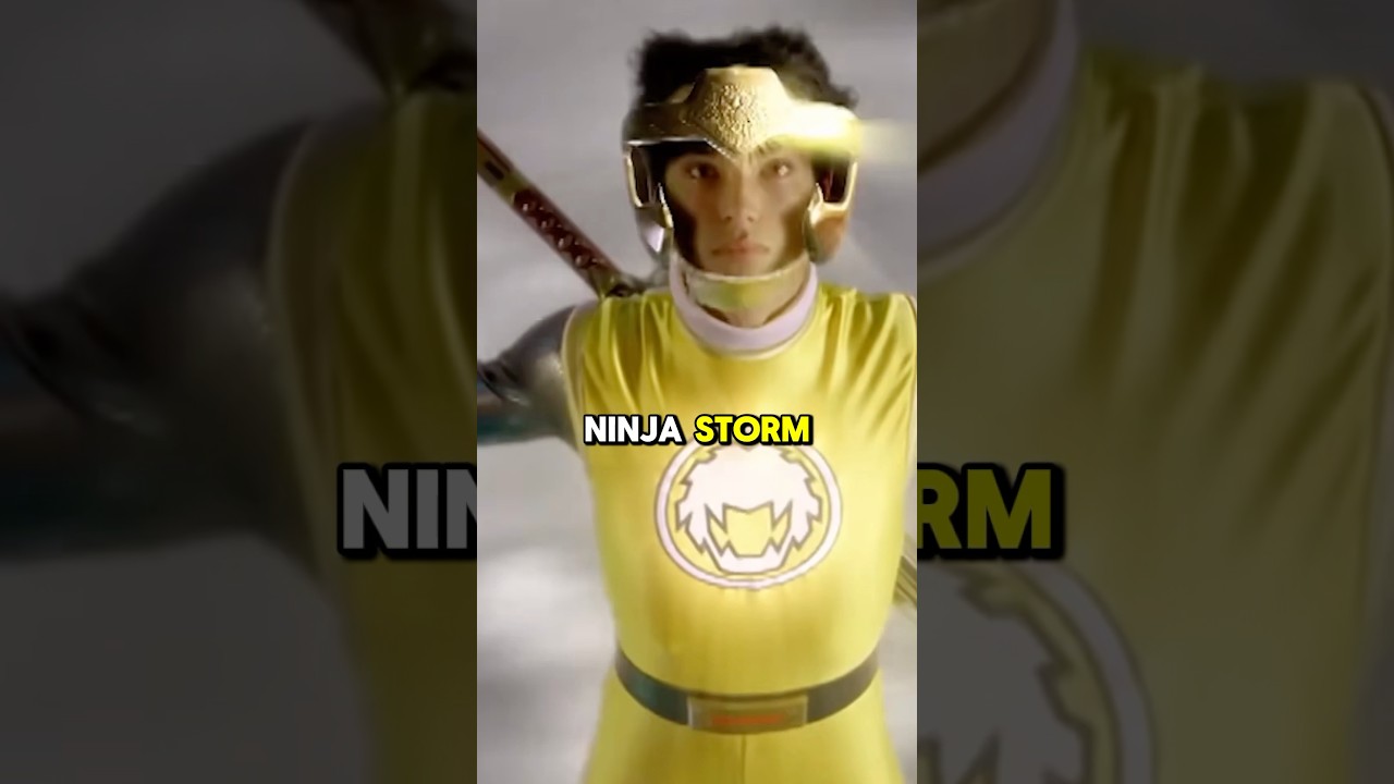 Male Yellow Rangers ⚡️💛 #powerrangers #yellowranger #ninjastorm #spd #mysticforce #shorts