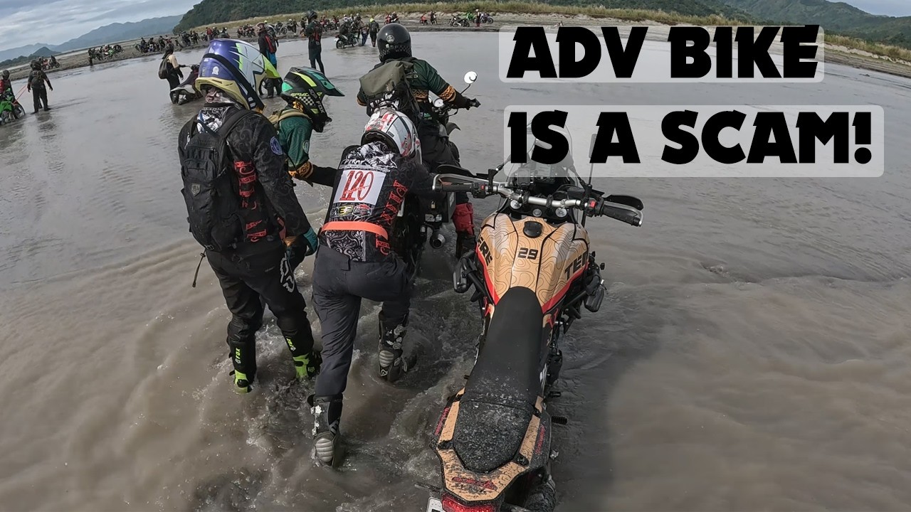adventure bike on sand lahar experience with tenere 700 kilos