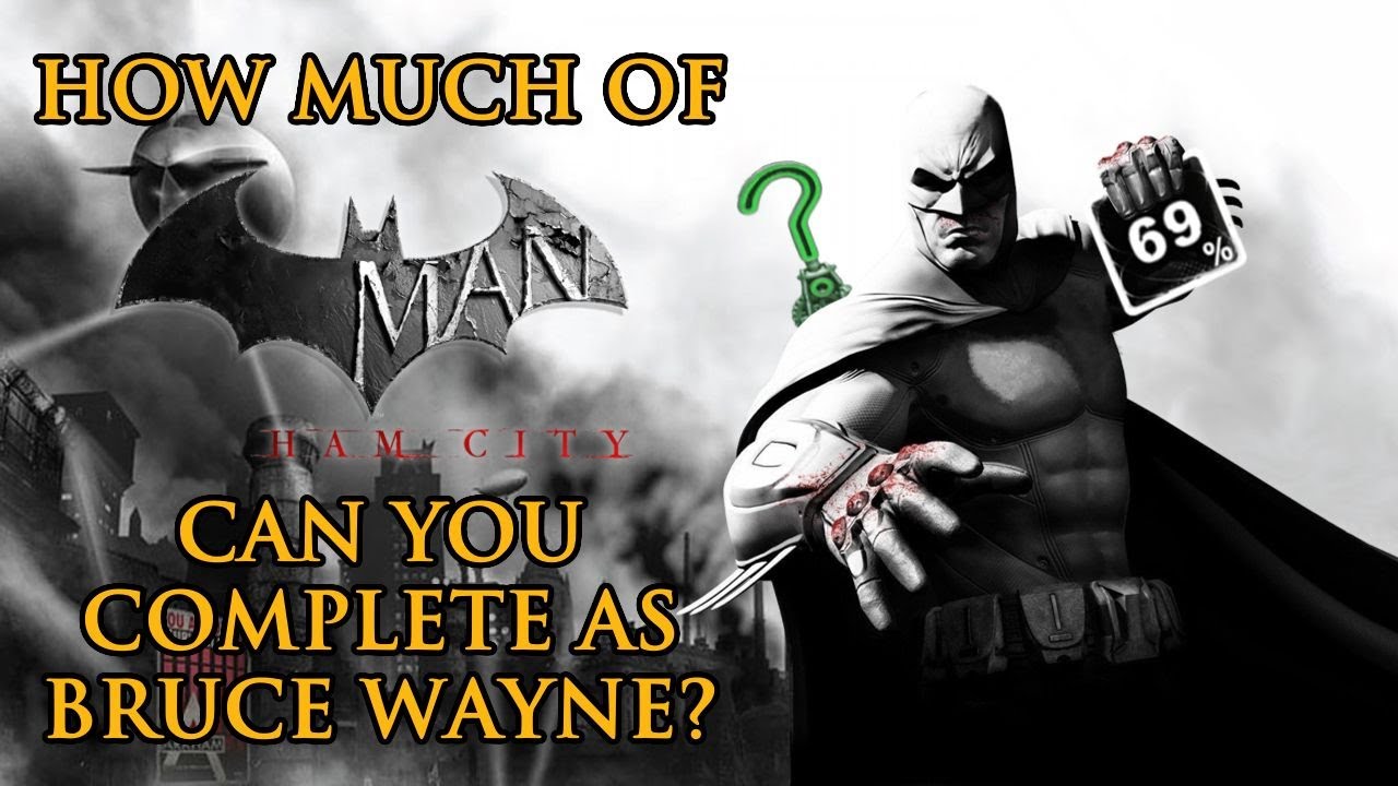 Какую часть Batman: Arkham City вы сможете пройти, играя за Брюса Уэйна?