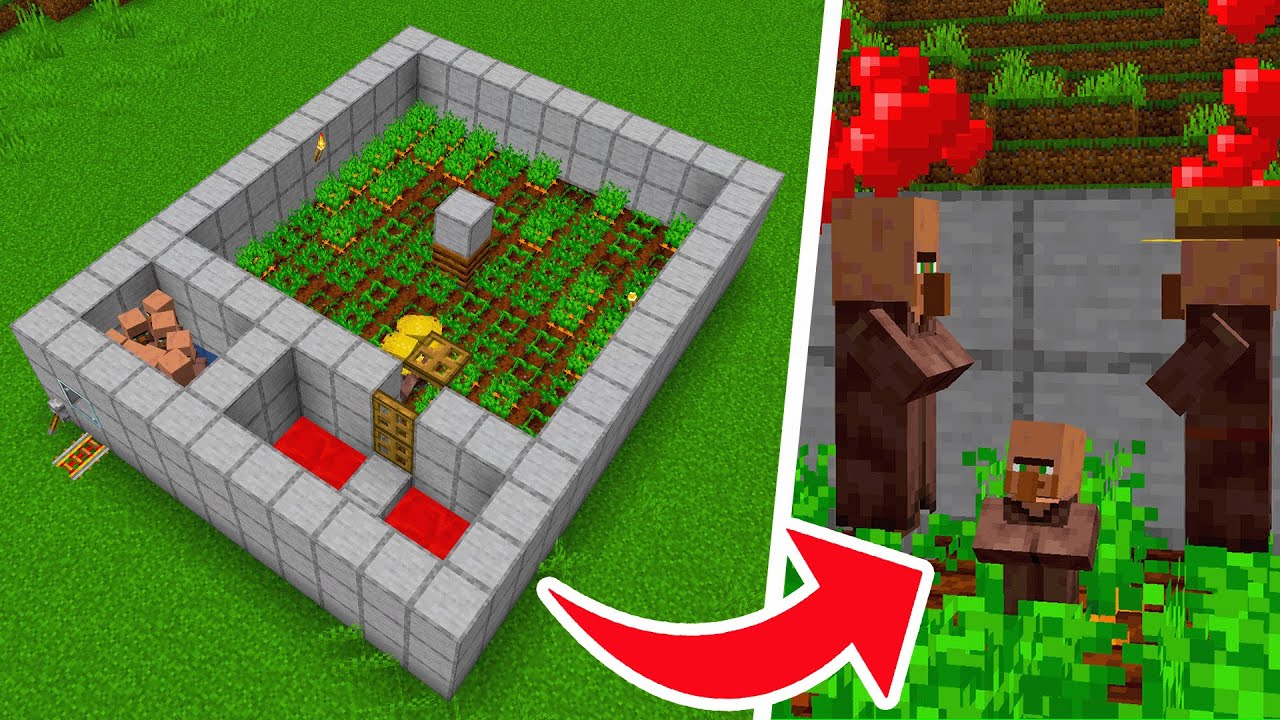 Minecraft Villager Breeder Farm 1.21.11+ - BEST DESIGN