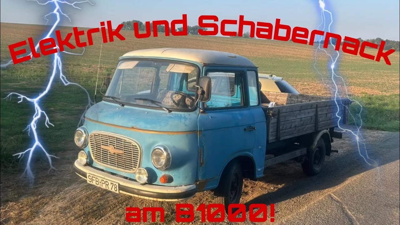 Unser erstes Video! | Elektrik und Schabernack am Barkas B1000 | Machbar