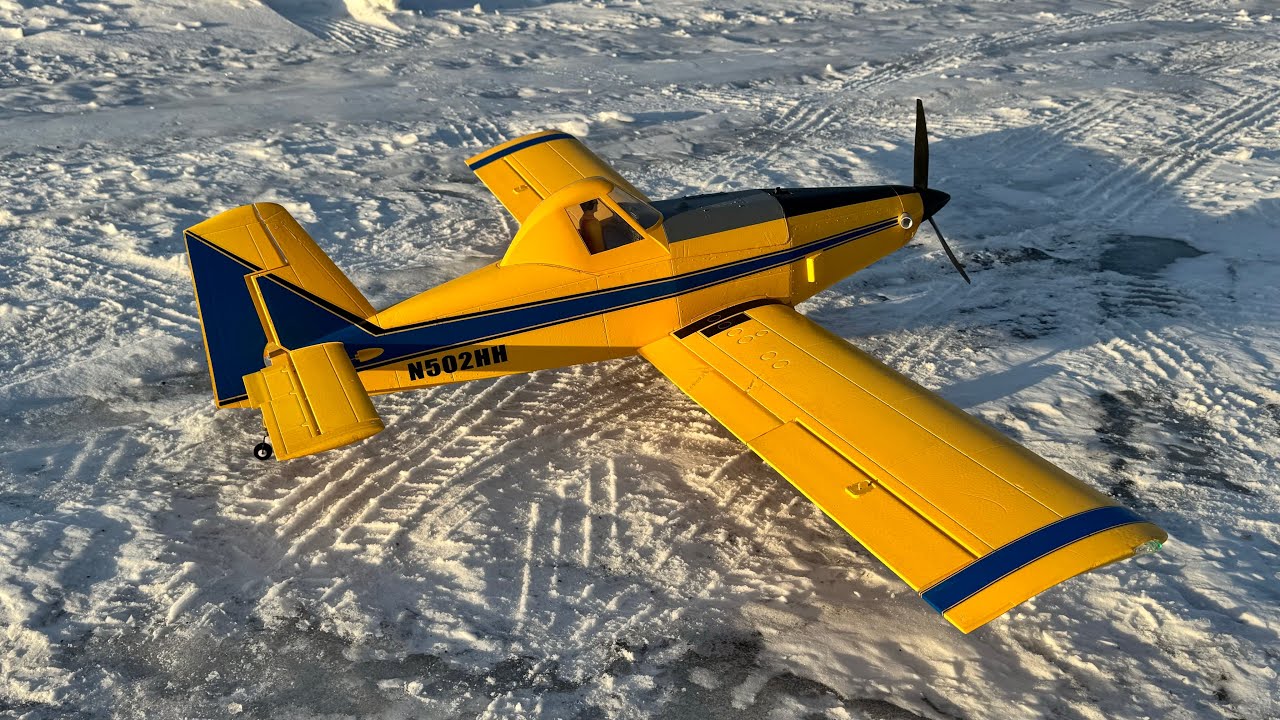 E-flite 1.5m Air Tractor: New Years Eve Maiden Flight