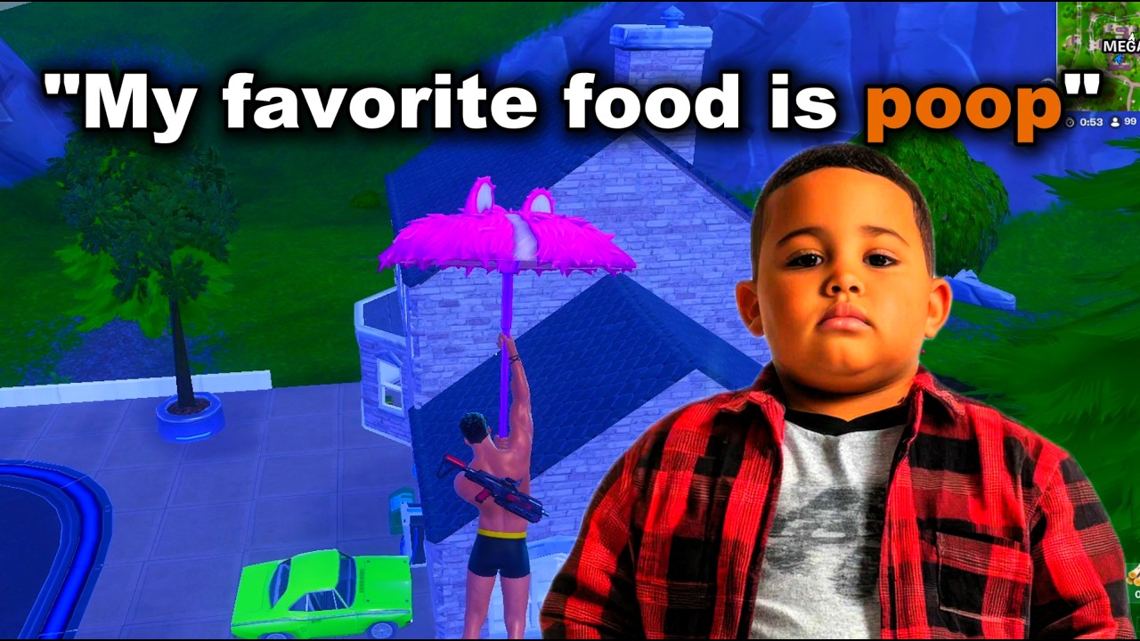 Fake OG Loves Eating Poop | Fortnite Trolling