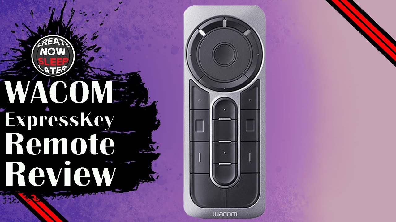 Пульт дистанционного управления Wacom Expresskey КАК настроить и просмотреть