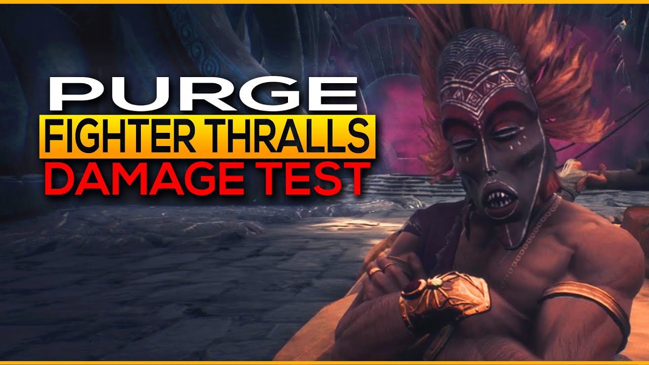 Purge Fighter Thralls Damage Test | Conan Exiles