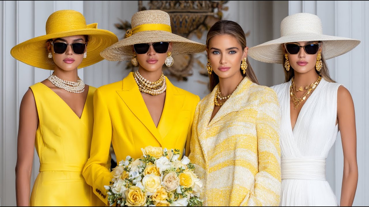 Ralph Lauren SS 2026 | Butter Yellow & Pearl – Soft Luxury, Anti-Aging Summer Looks