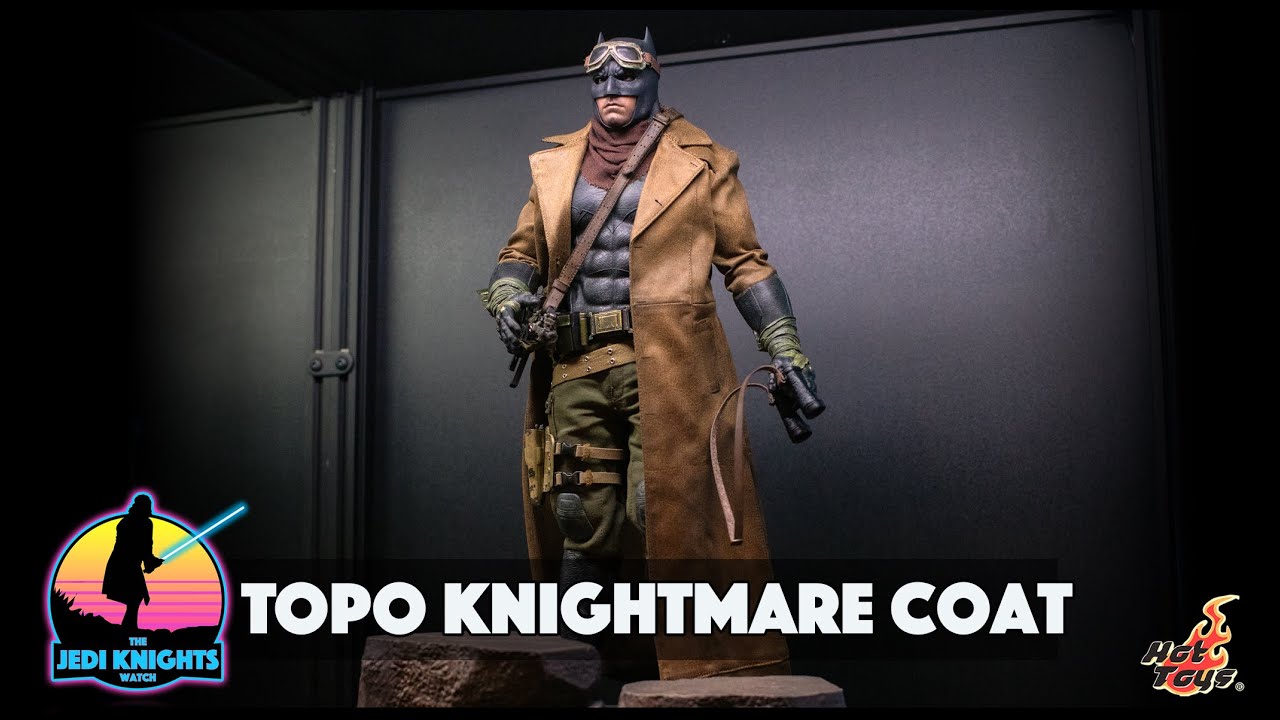 TOPO Custom Hot Toys Knightmare Batman Coat and Extras