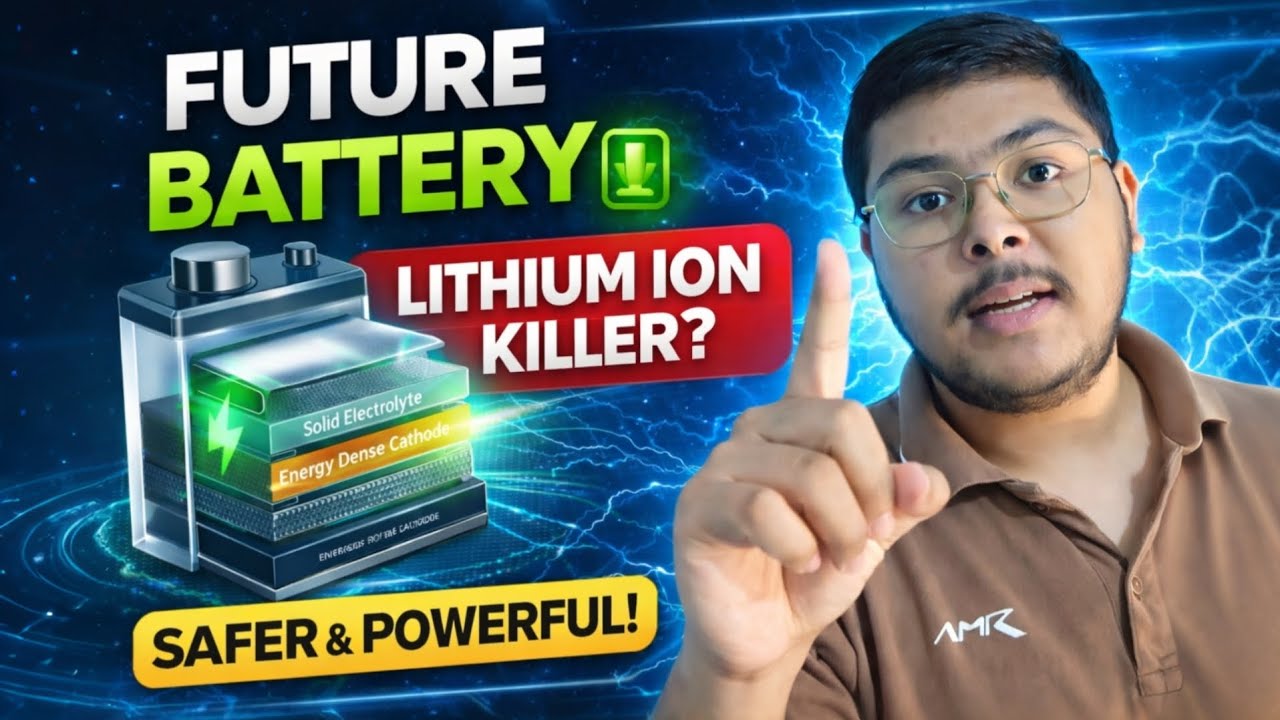 Solid State Battery Explained 🔋 | Future of EV Batteries, Safety, Power & Density
